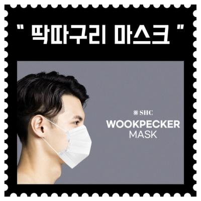 [배송] "숨쉬기 편한 딱따구리 마스크"